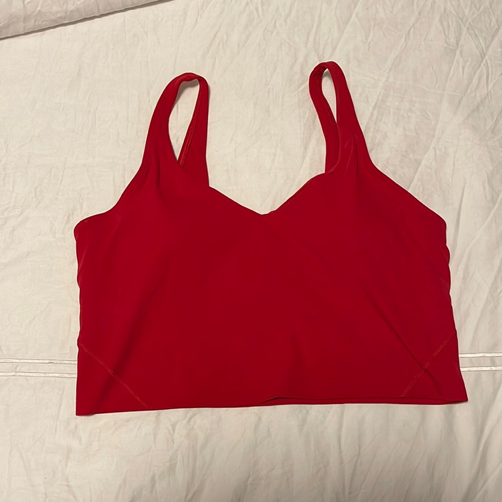 Lululemon align tank red size 14